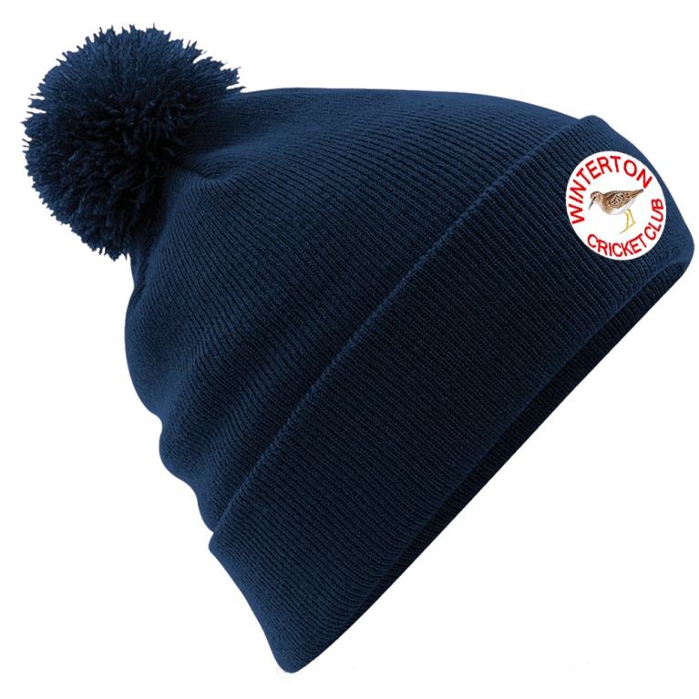 Original Pom Pom Beanie : Navy