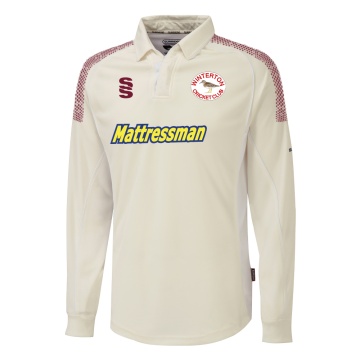Winterton Cricket Club - Long Sleeve Shirt White Trim